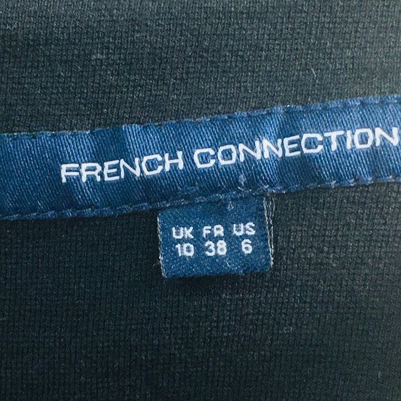 French Connection ~ Bette Mesh Inset Jersey Dress - Picture 10 of 10